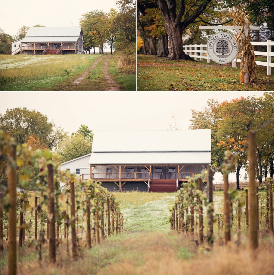 a venue tour & photo shoot at hidden vineyard wedding barn ...